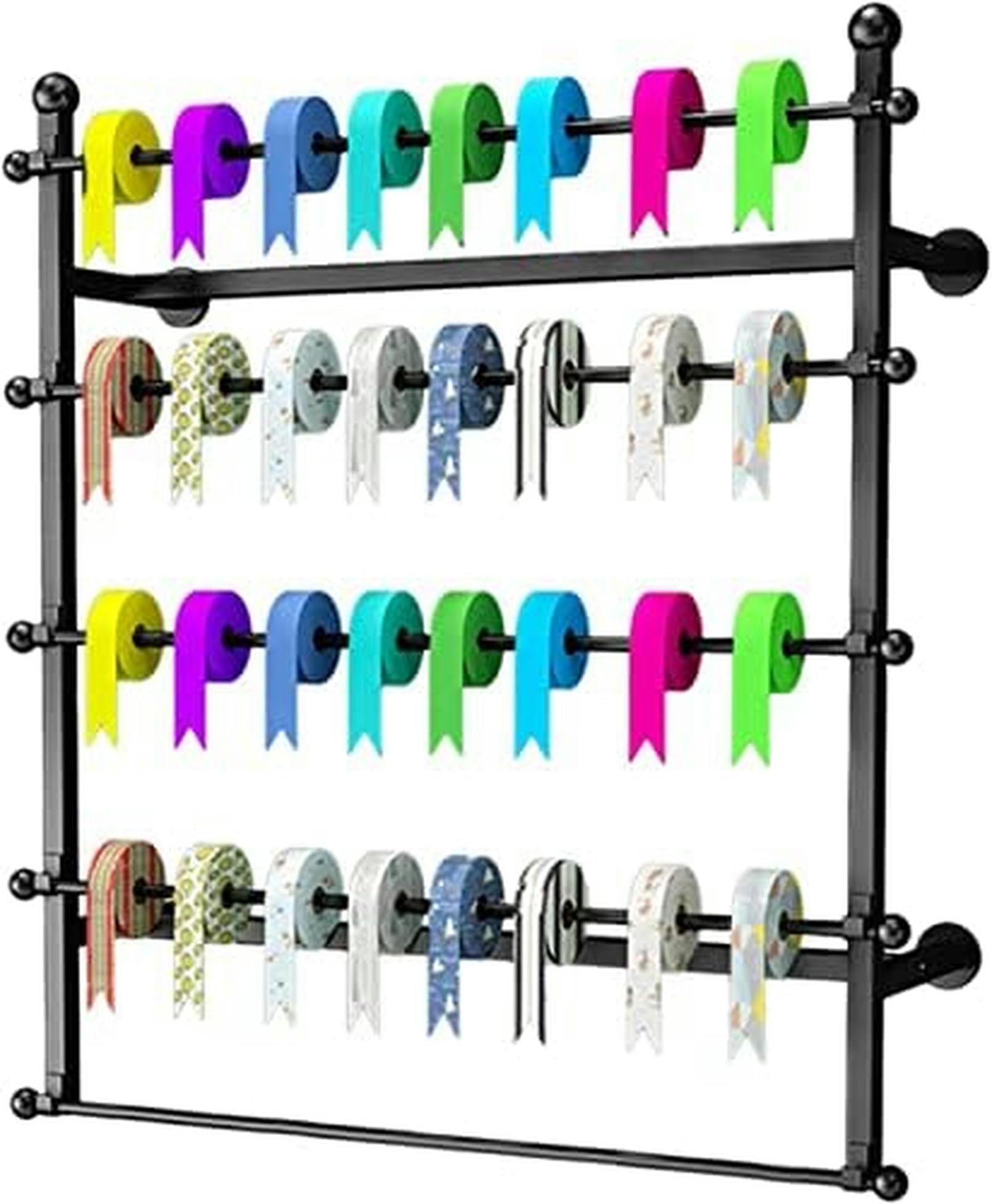 Support à ruban à usages multiples et rangement pour accessoires créatifs