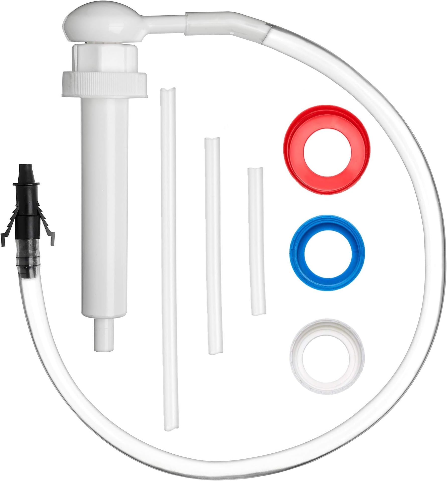 Slippery Pete Fluid Pump for Gallon Bottles and Wide Mouth Quart Bottles - Transfer Gear Oil, Transmission and Differential Fluid, Antifreeze with This 30cc Hand Pump