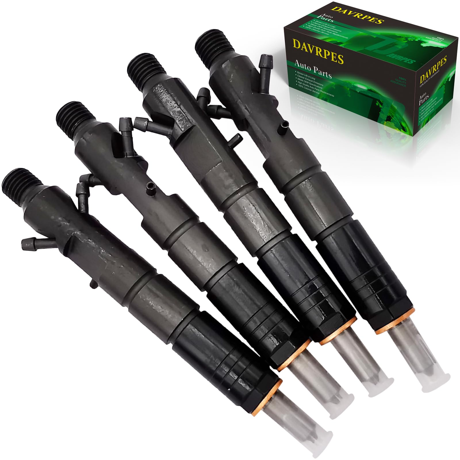 DAVRPES 4PCS 2645K012 Fuel Injector Compatible with JCB Perkins Engine 1100 1103 1104C-E44T 1104C-44TA 1103A-33G 1103A-33 1103B-33 1103C-33 1103D-33 1104A-44 1104C-44 RJ81373 RJ37820 RT60118