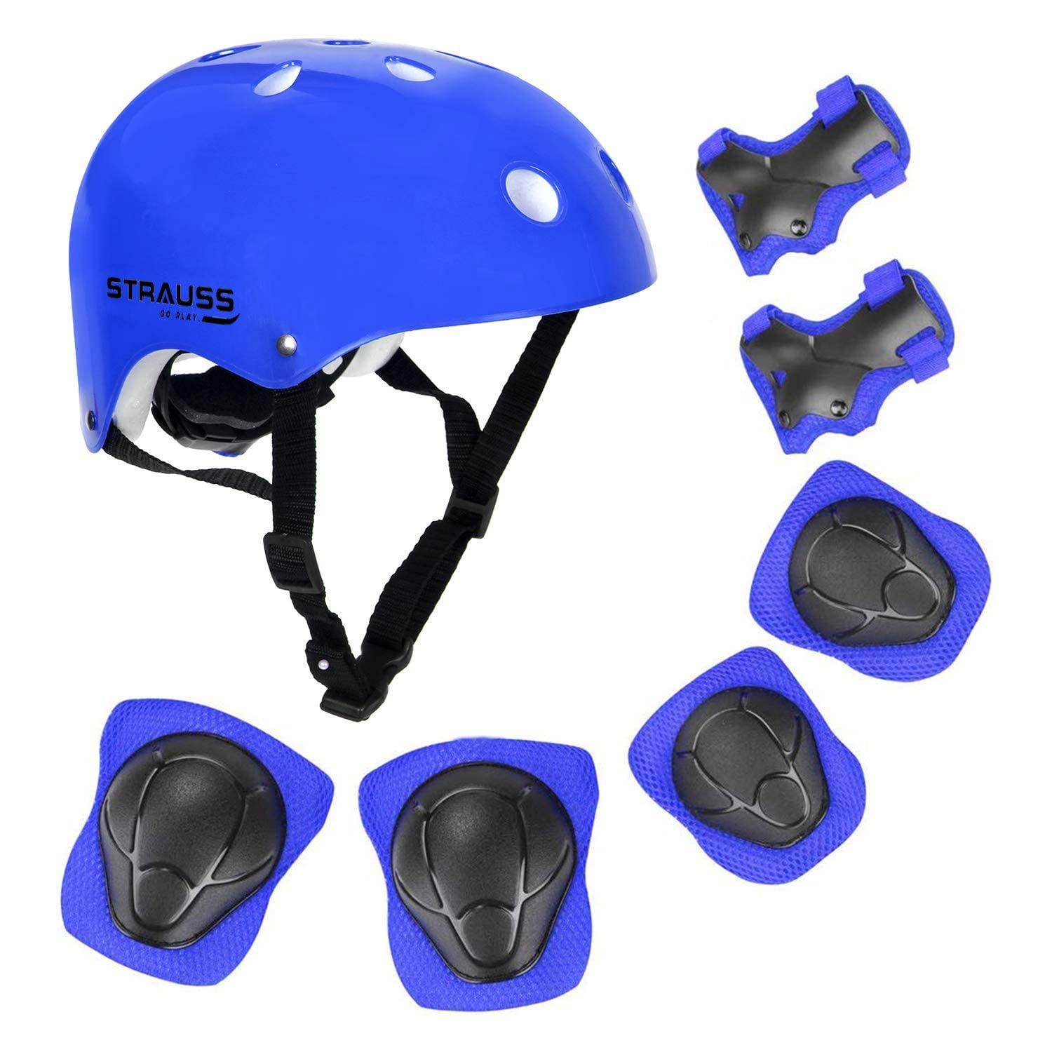 Strauss Adjustable Skating Protection Kit (Age 7-14)