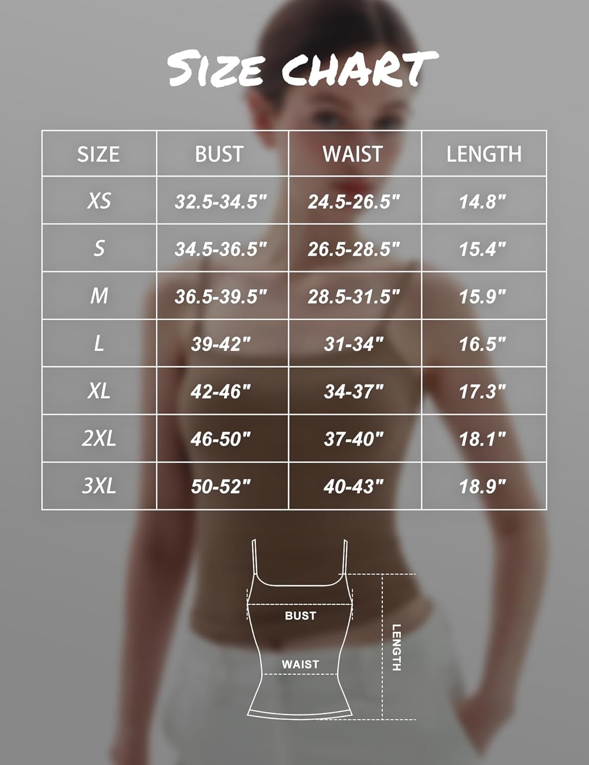 PUMIEY Women's Square Neck Tank Top Adjustable Spaghetti Straps Sleeveless Basic Tops Sharp Collection - Image 4