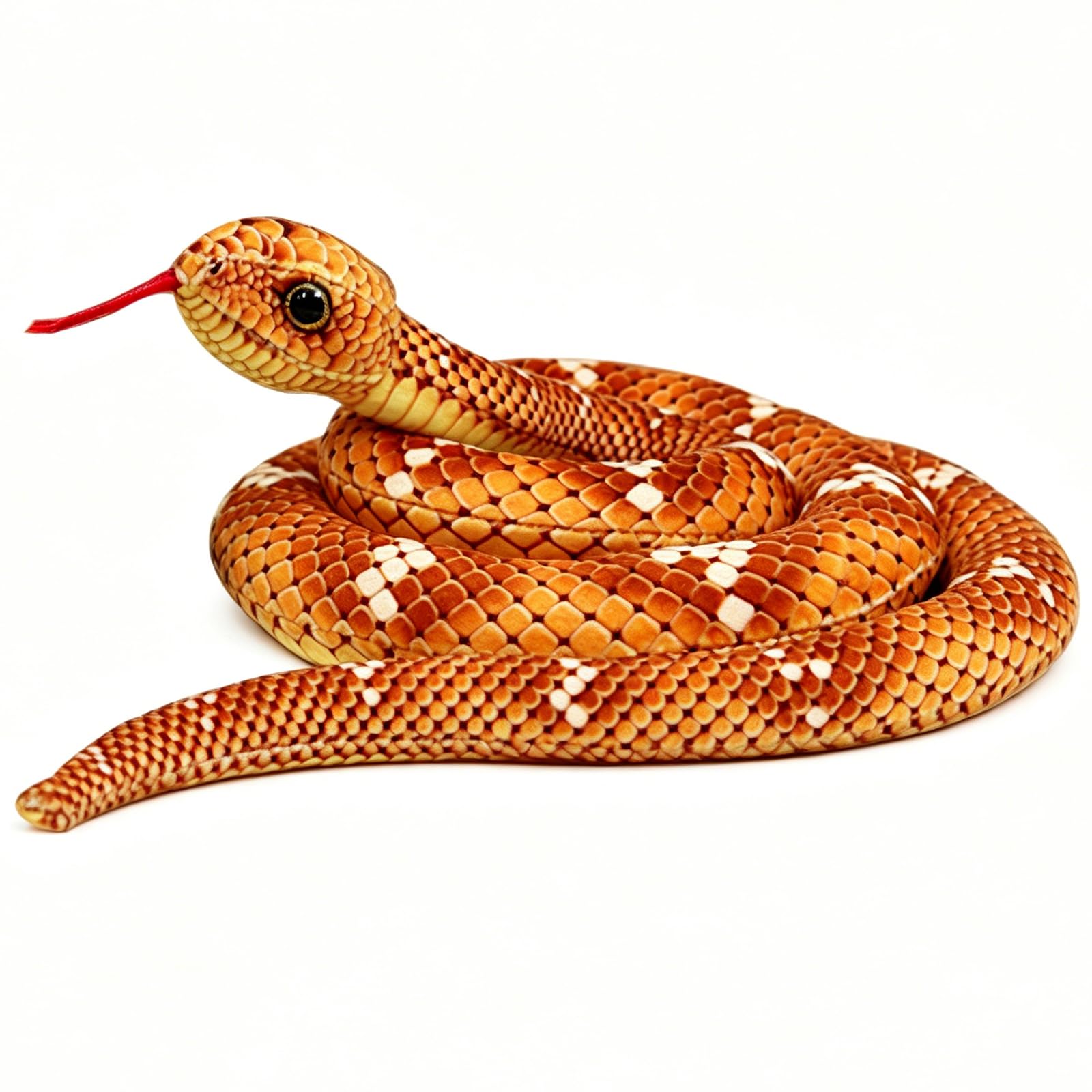 WQorphix Snake Teddy, 100cm Long Plush Snake Toy, Realistic Snake Plush, Snake Teddy, Decorative Snake Plush For Home, Soft Fabric Material