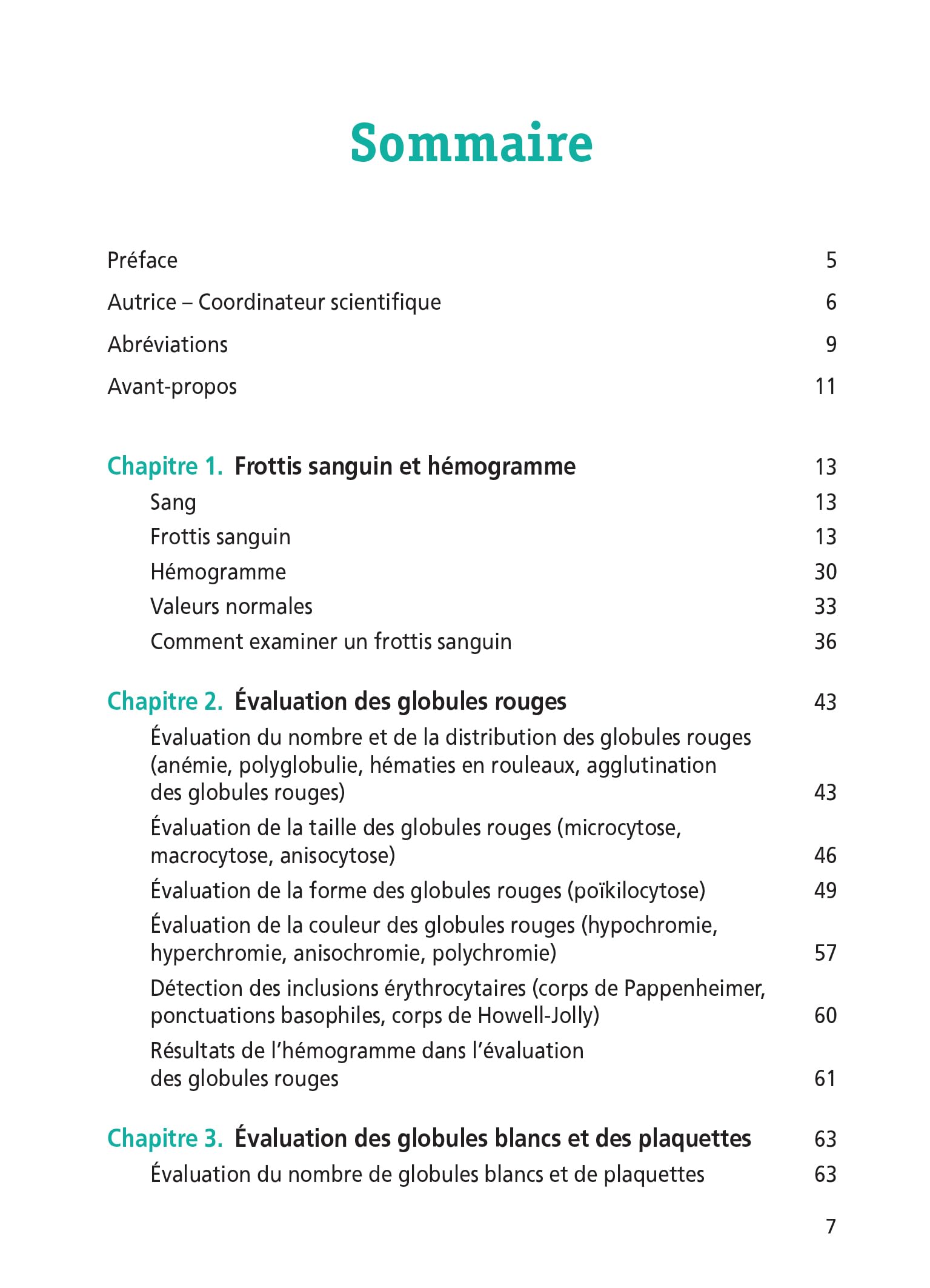 Cytologie sanguine : guide d'initiation et de perfectionnement