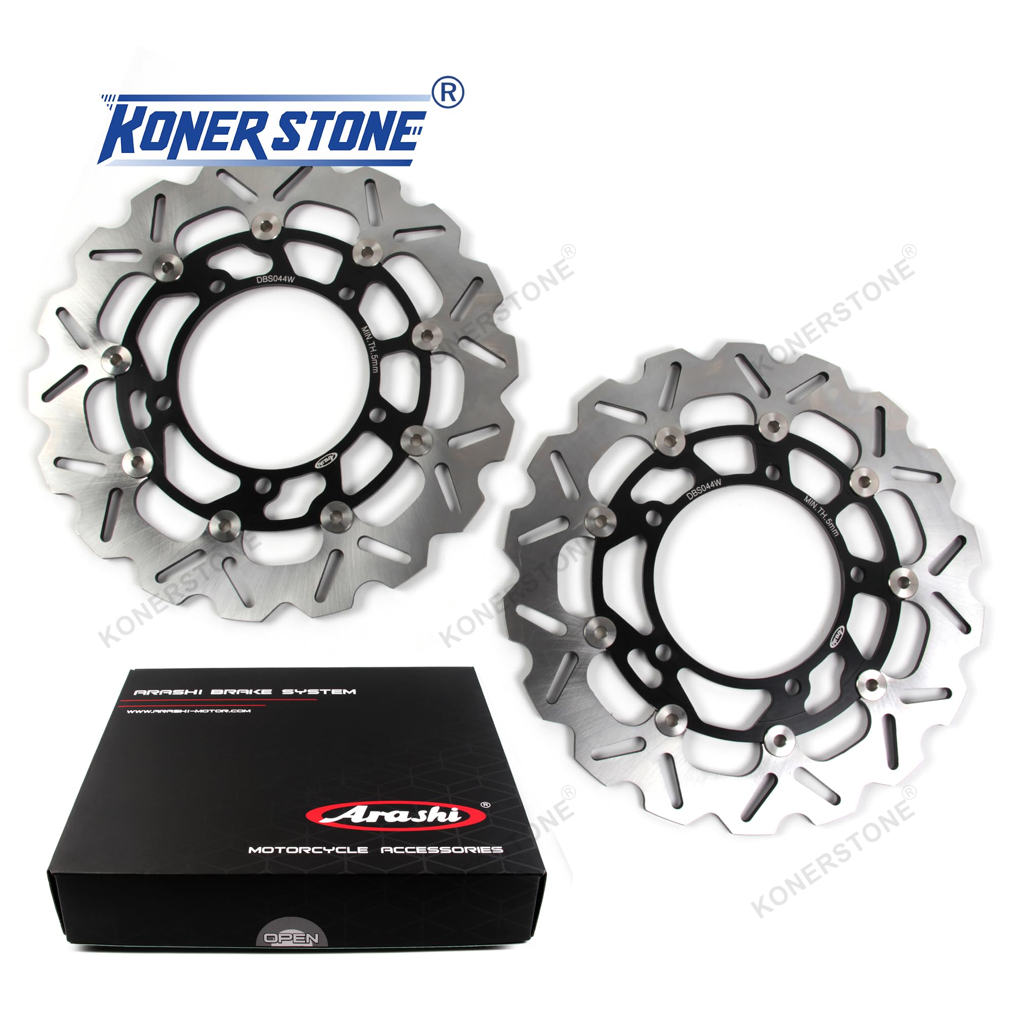 Disco Dischi Freno Anteriore Posteriore Rotore per Suzuki GSF 650 BANDIT ABS 2011-2014 Disks Accessori per motori GSF650 BANDIT650 GSX650F GSX1250FA GSX 1250 FA Nero 2012 2013