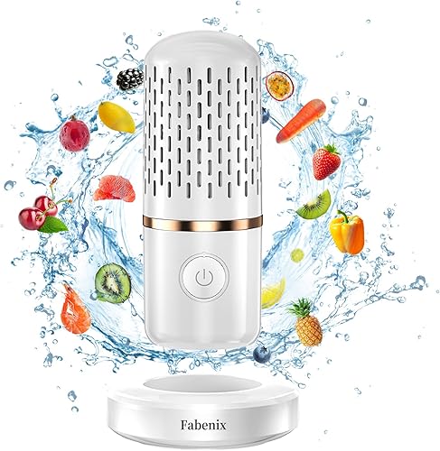 Miniatura 8 de Fruit and Vegetable Washing Machine,Fruit Vegetable Purifier Fruit and Vegetable Cleaner, Capsule Shape Fruit & Vegetable Cleaner Machine for
