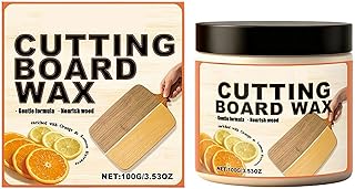Premium Cutting BoardWax - 100ml Natural Bees Wax Furniture Polish And Cleaners - Improved With Citrus Oils, Bees Wax Wood Polish And Restorer, for Wood Butcher Blocks, Cooking Utensils Wooden Bowls