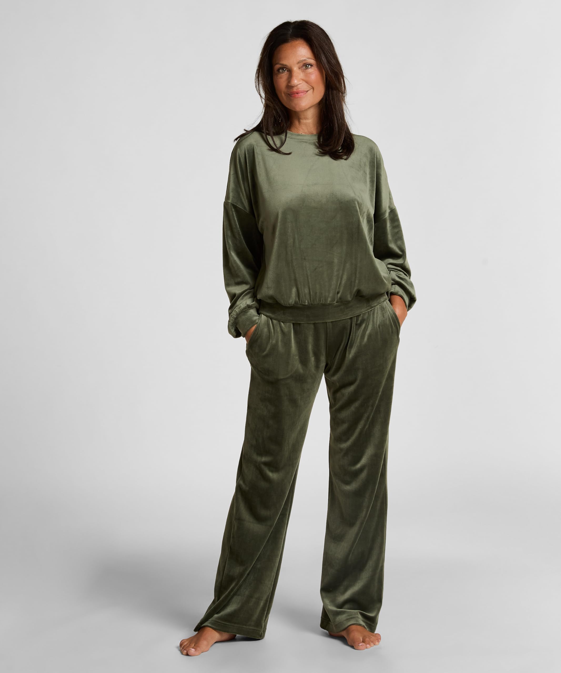 HUNKEMÖLLER Pyjamaset Velours
