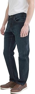 Urban Star Mens Jeans Relaxed Fit – Straight Leg Stretch Jeans for Men (Regular and Big and Tall Sizes)