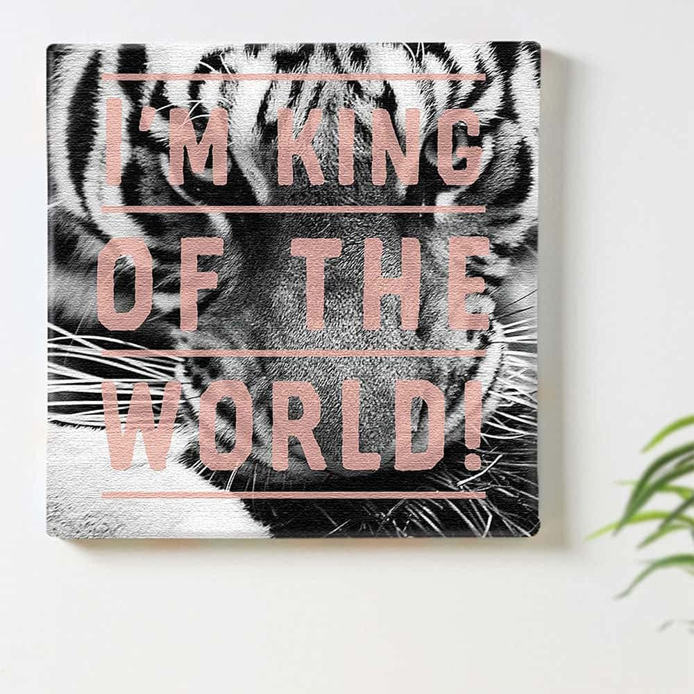 Amazon.co.jp: アートデリ ポスター パネル トラ 100cm × 100cm 日本製