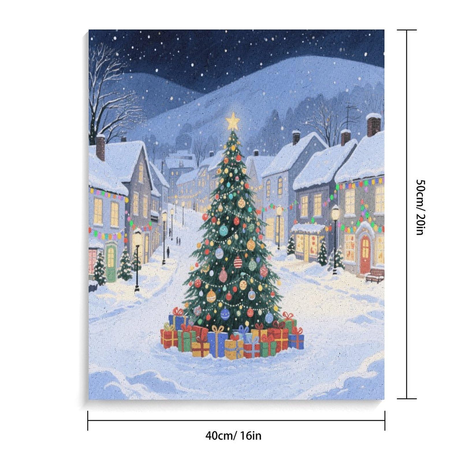 KOAYUBFC Malen-nach-Zahlen-Set für Erwachsene, Anfänger, Erwachsene, Malen nach Zahlen, Kits auf Leinwand, Acryl-Ölfarben, Gemälde mit Pinseln als Geschenk, Wanddekoration