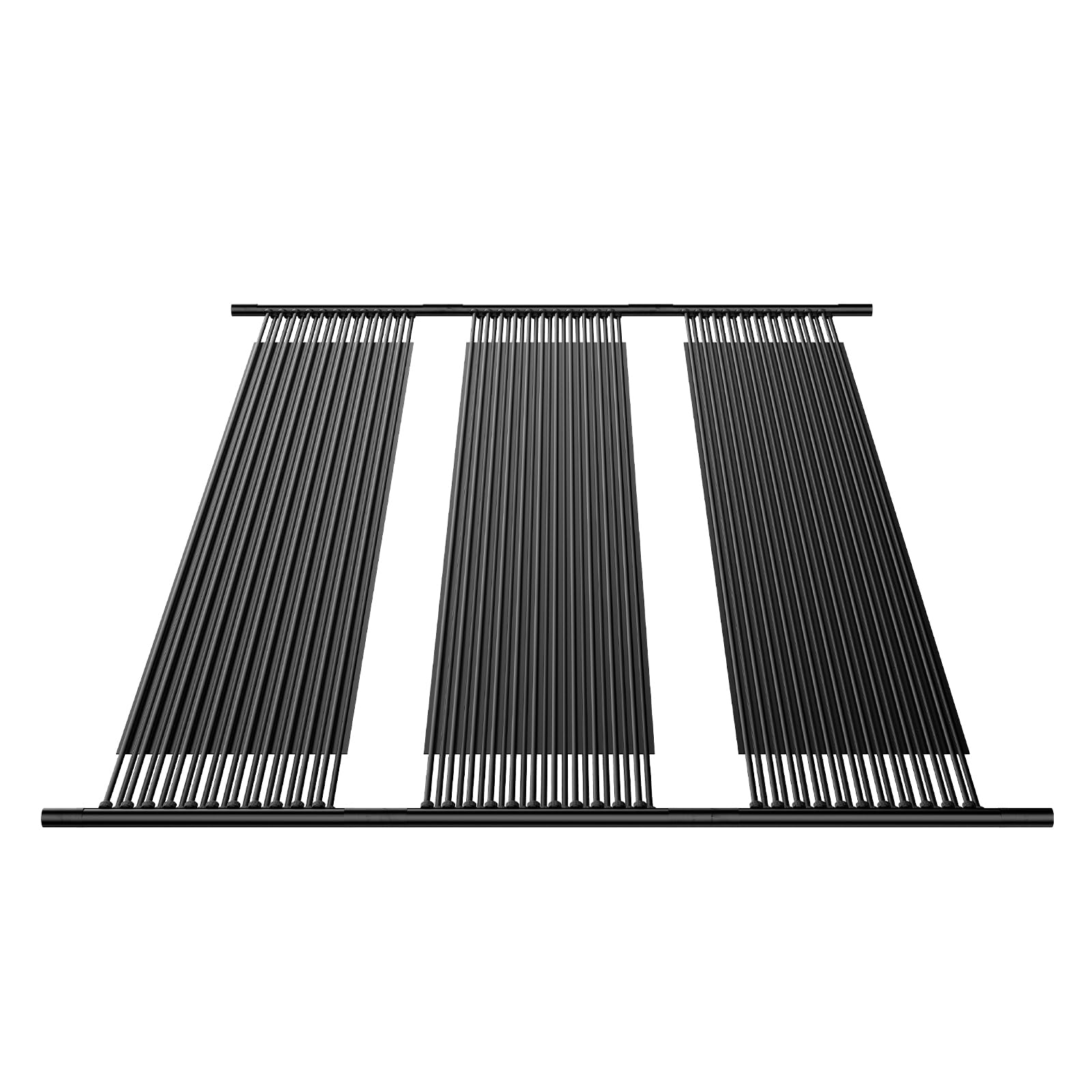 VEVOR Calentador Solar para Piscinas Sistema de Calefacción para Piscina de HDPE Panel Solar Universal Aumenta la Temperatura del Agua para Piscinas Elevadas y Enterradas 4 Piezas 1235 x 3100 mm