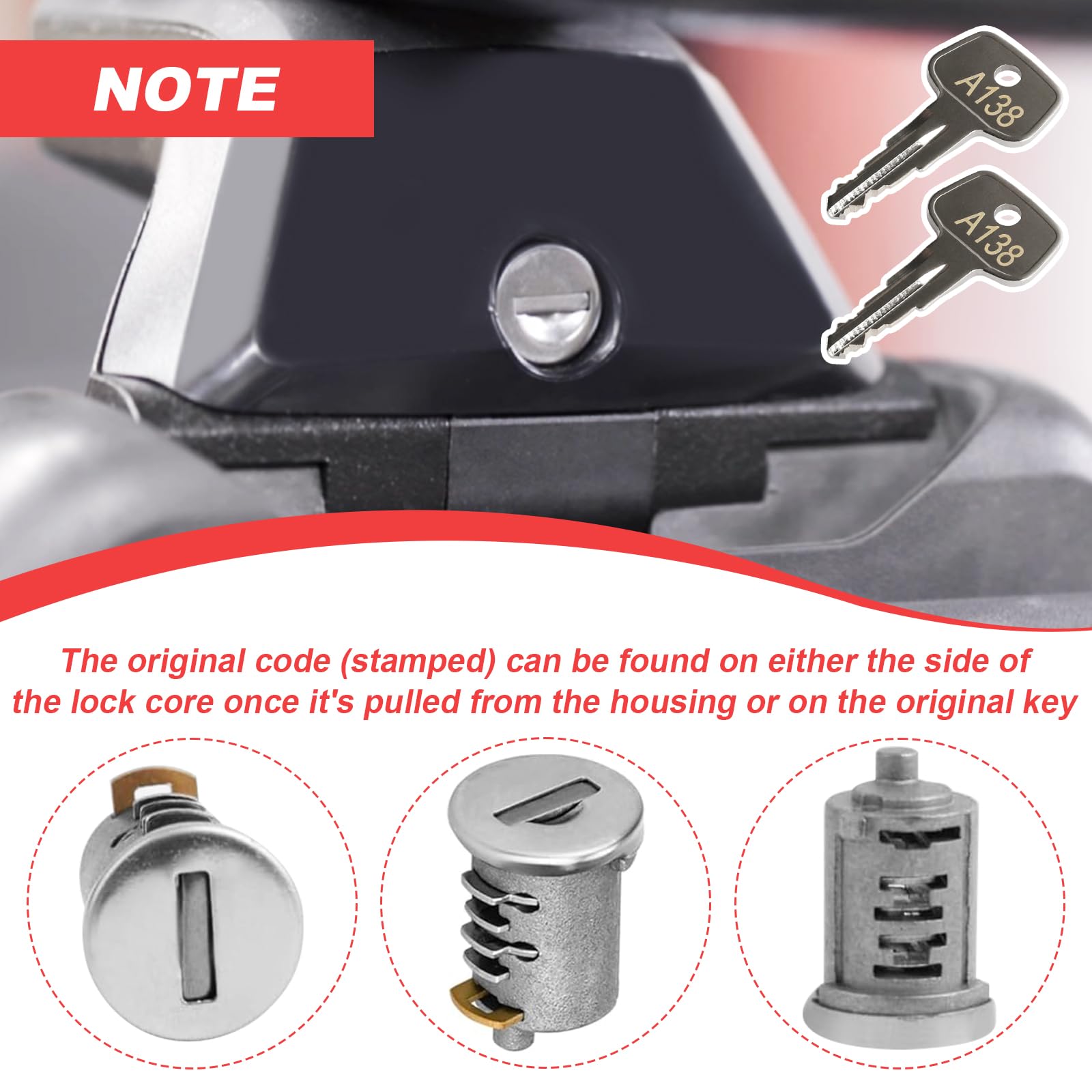 Kera key　ダウン Amazon.com: A138 Replacement Keys for Yakima SKS Ski,Cargo Box