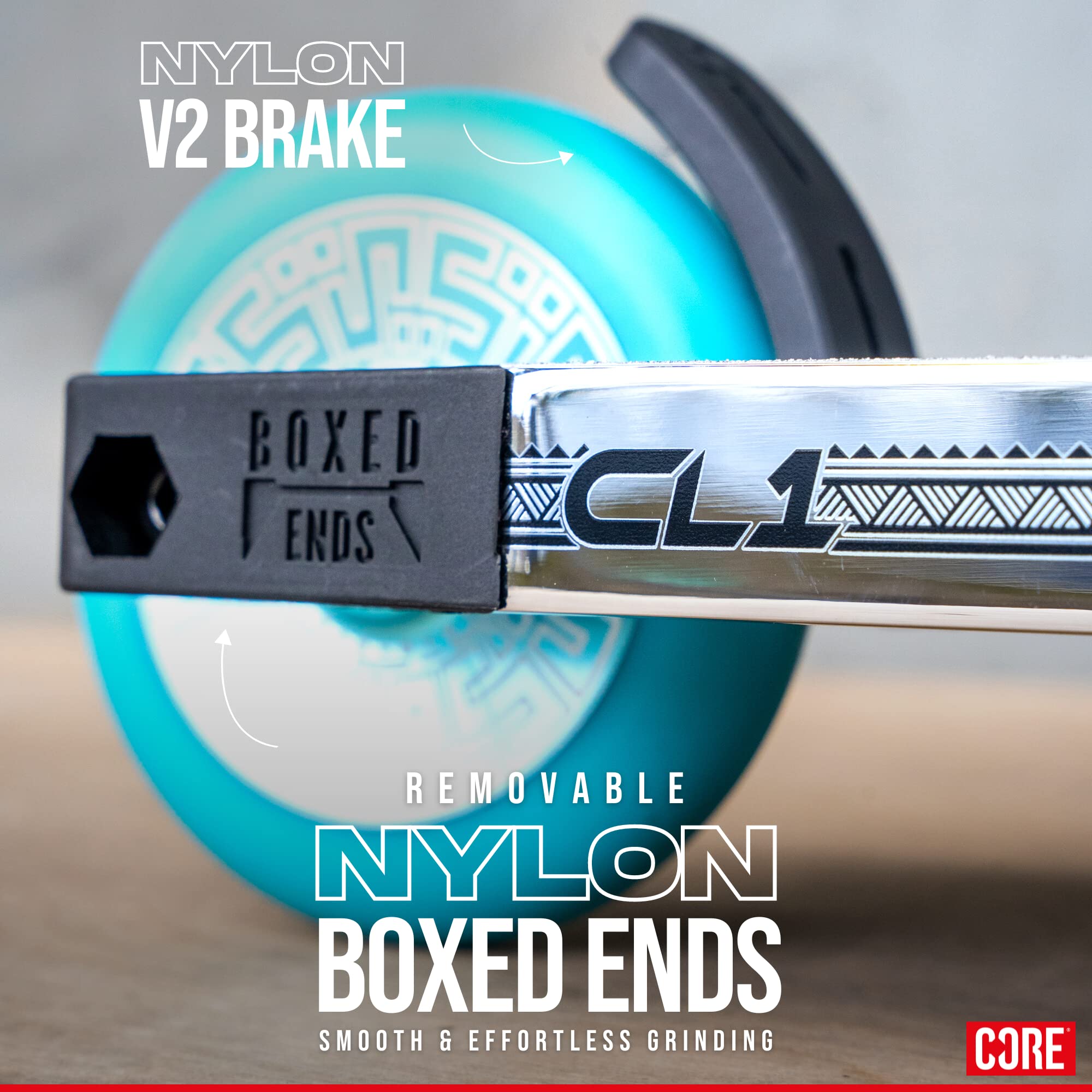 Core CL1 Patinete Completo de Acrobacias