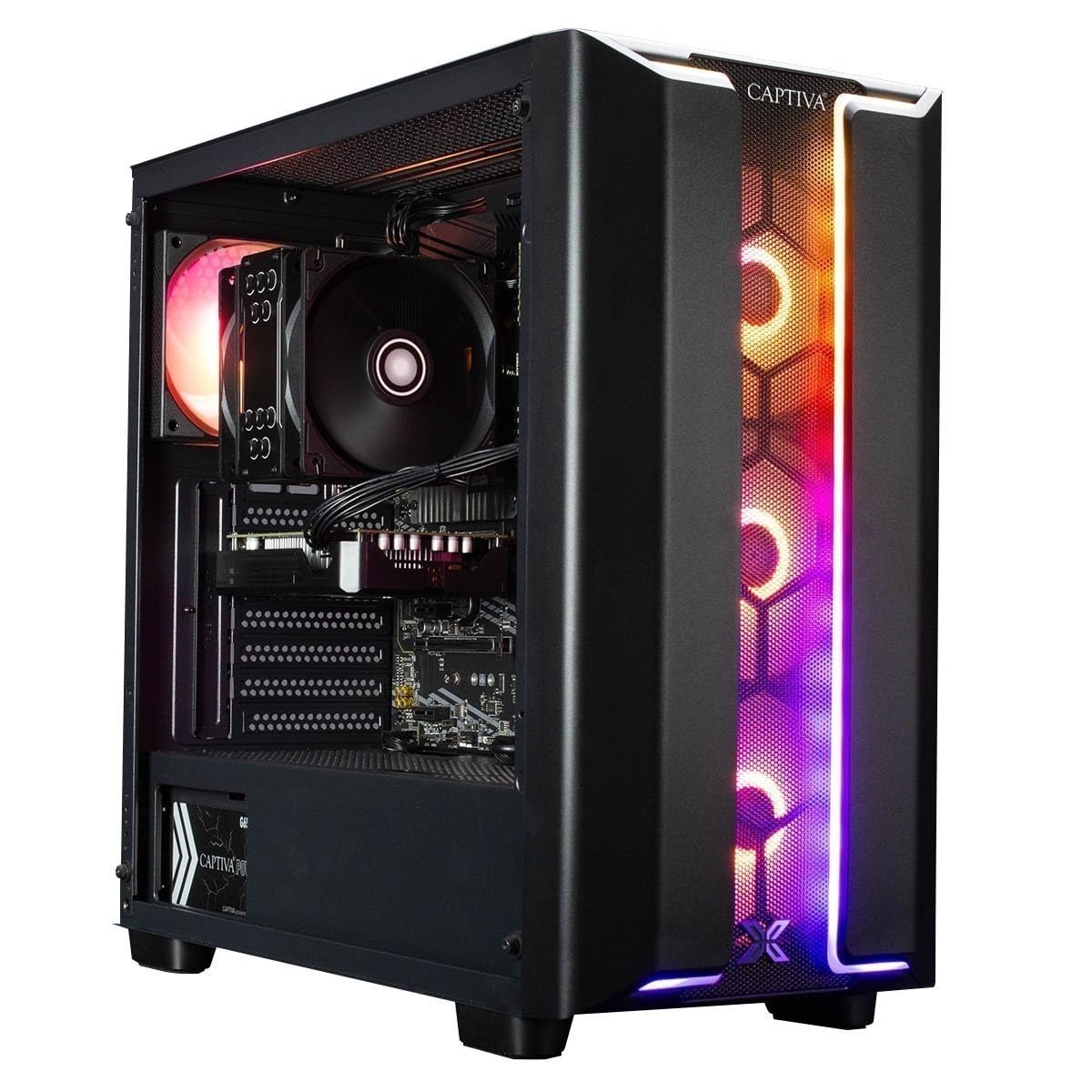 Captiva PC Highend Gaming I95-715 | Intel Core i9 14900KF | 64GB DDR4 RAM | NVIDIA GeForce RTX 5080 16GB | 2 TB SSD | Windows 11 Home