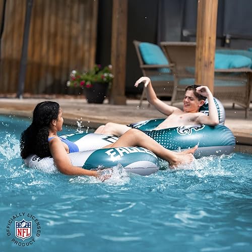 Miniatura 5 de BigMouth 36 Inflatable Pool Floats Officially Licensed NFL Fan Gear Merchandise Inner Tube for Adults and Teens