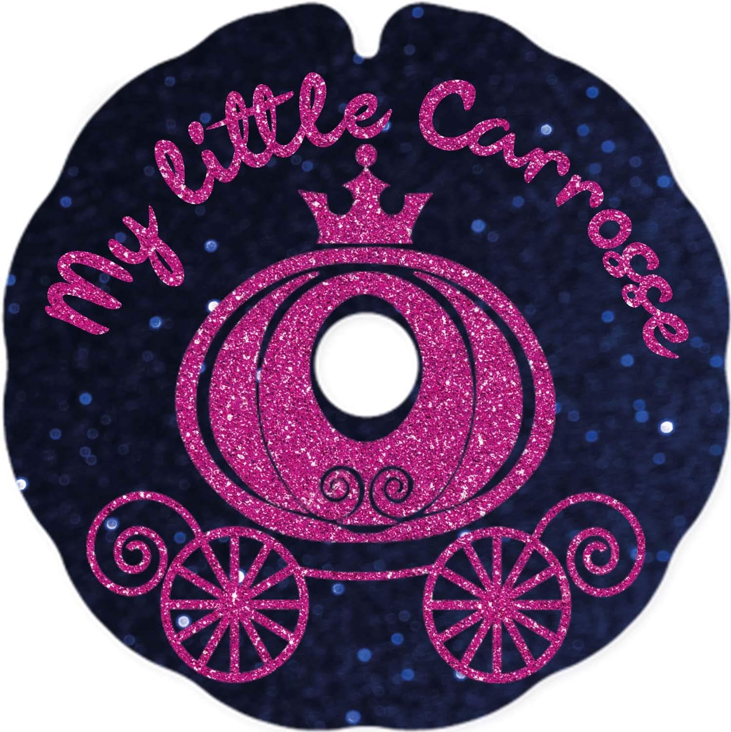 Cubre Radios Silla de Ruedas (Par) para Aro Impulsor 49,51 a 50,50cm de Diámetro Exterior con Fijaciones Redondas - Little carrosse 2