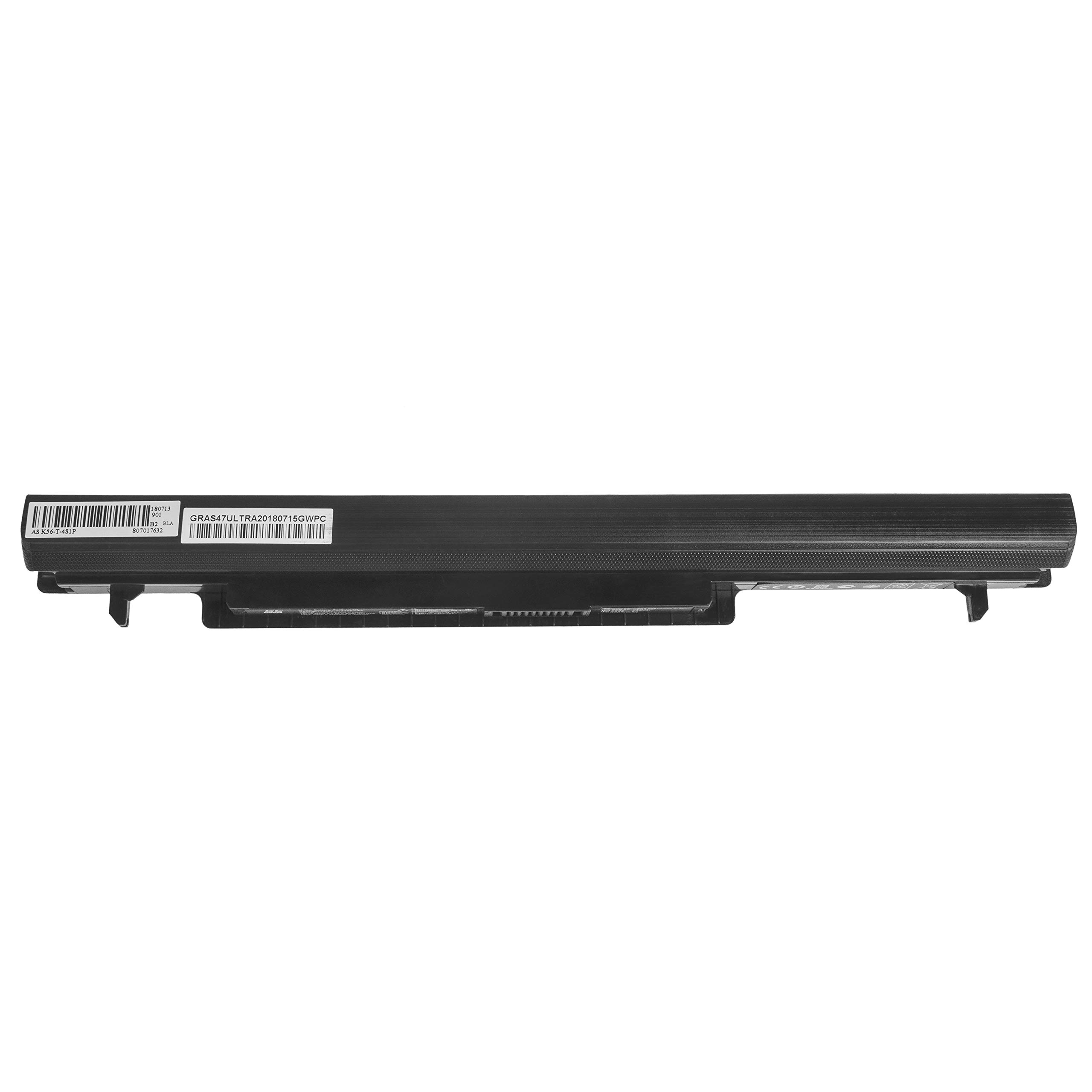 Batteria Green Cell ULTRA Per Portatile ASUS K56, S56, R550 - 3400mAh, Celle Panasonic, 14.4V, Colore Nero