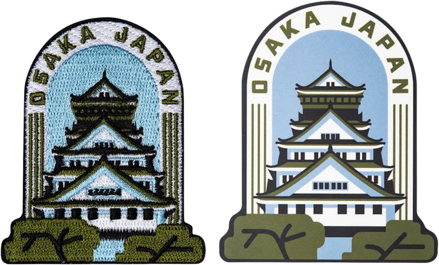 Osaka Bundle - Travel Patch and Vinyl Sticker