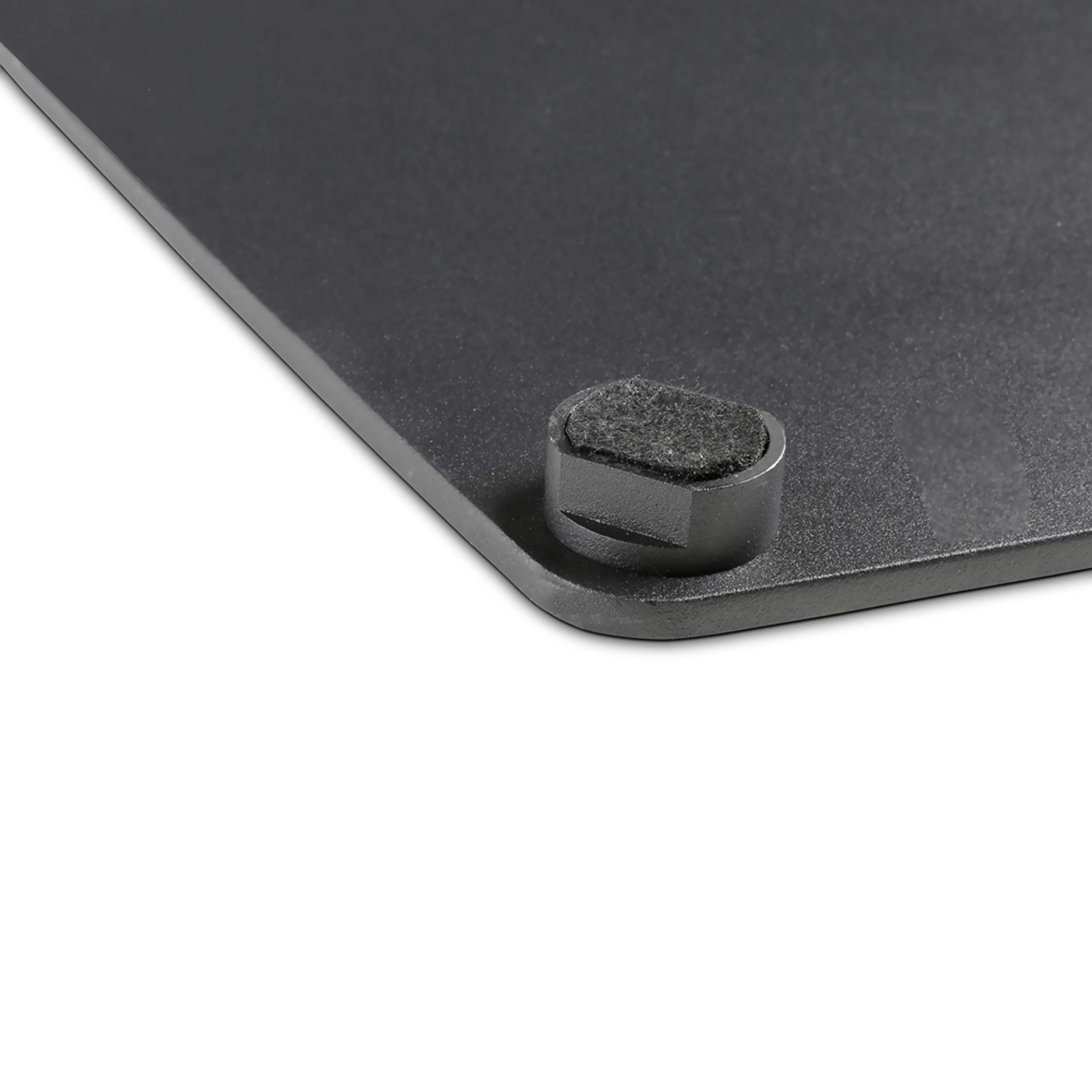 Gravity LS 331 B - Supporto per illuminazione con base quadrata in acciaio