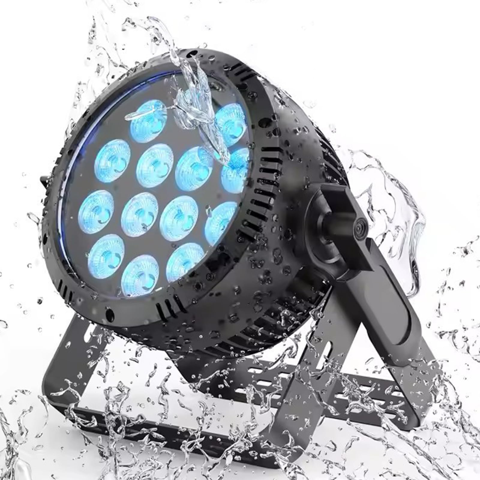 Lampe de scène LED par can pour éclairage de fête disco et piste de danse de mariage en plein air