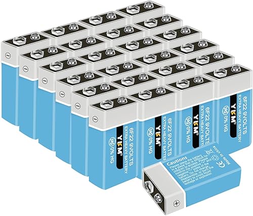 Miniatura 10 de 9V Batteries for Smoke Detector Smoke Alarm Carbon Zinc 9 Volt Battery 2 Pack