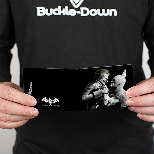 Miniatura 4 de Buckle-Down Billetera bi plegable de Pu Bifold-Batman para hombre