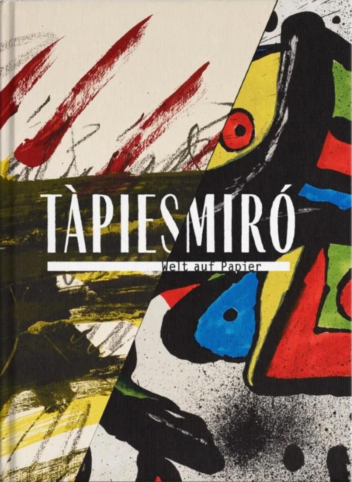 Tàpies/Miró Welt auf Papier cadeau idéal pour passionné de peinture et dessin