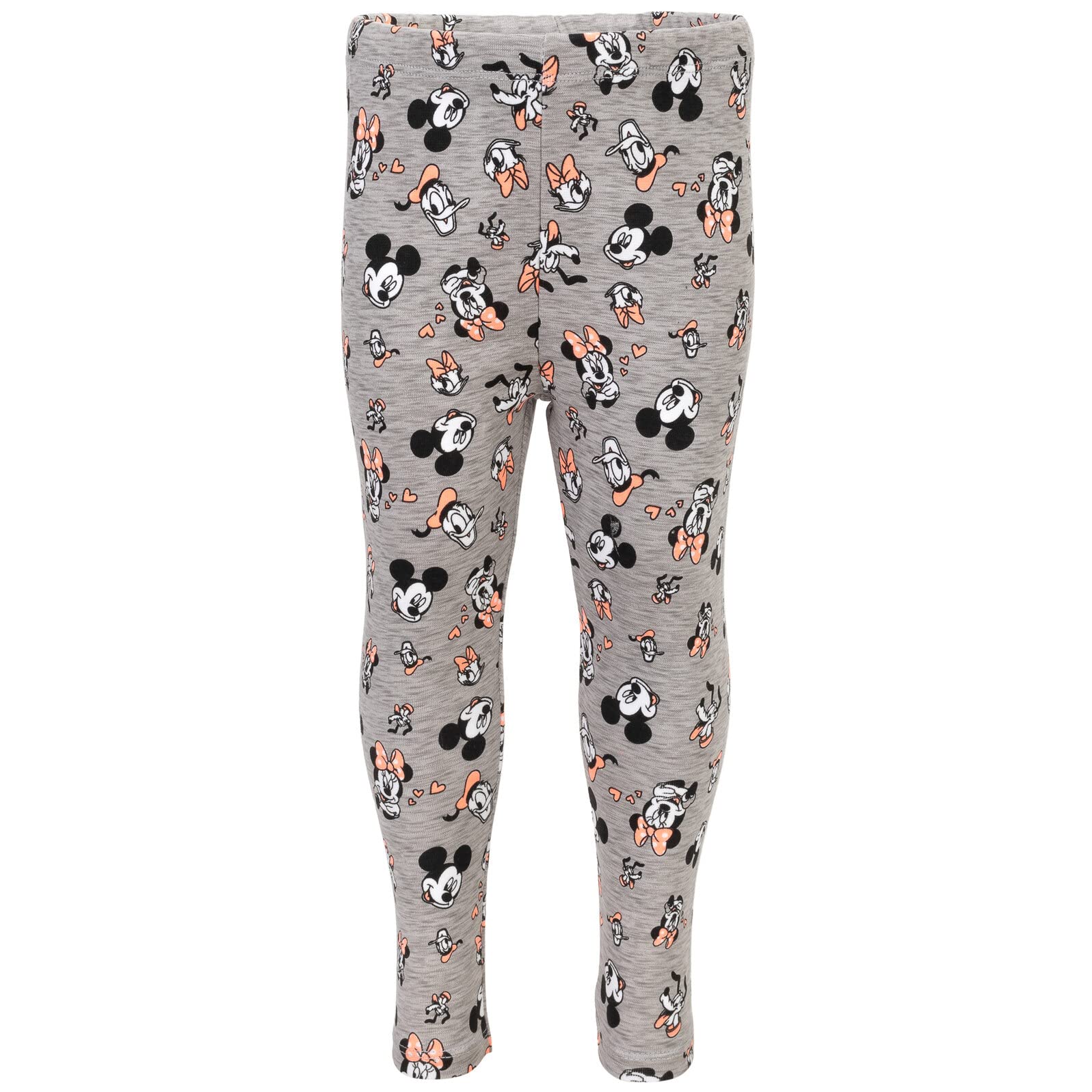 Disney Bluza polarowa z Myszką Minnie, skrzyżowana bluza z kapturem i legginsy, zestaw dla niemowląt i dużych dzieci (12 miesięcy - 14-16)