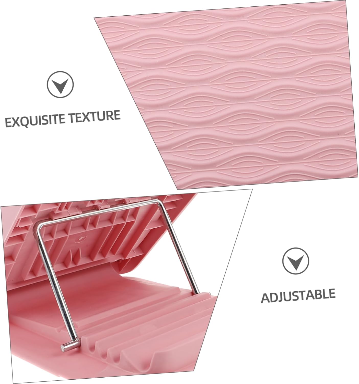 Kisangel Portable Adjustable Incline Board for Calf Stretching Incline Board Fitness Stretching Pedal Compact Calf for Home Use for Flexibility and Leg