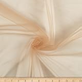 Micro Stretch Mesh Nude, Fabric by the Yard