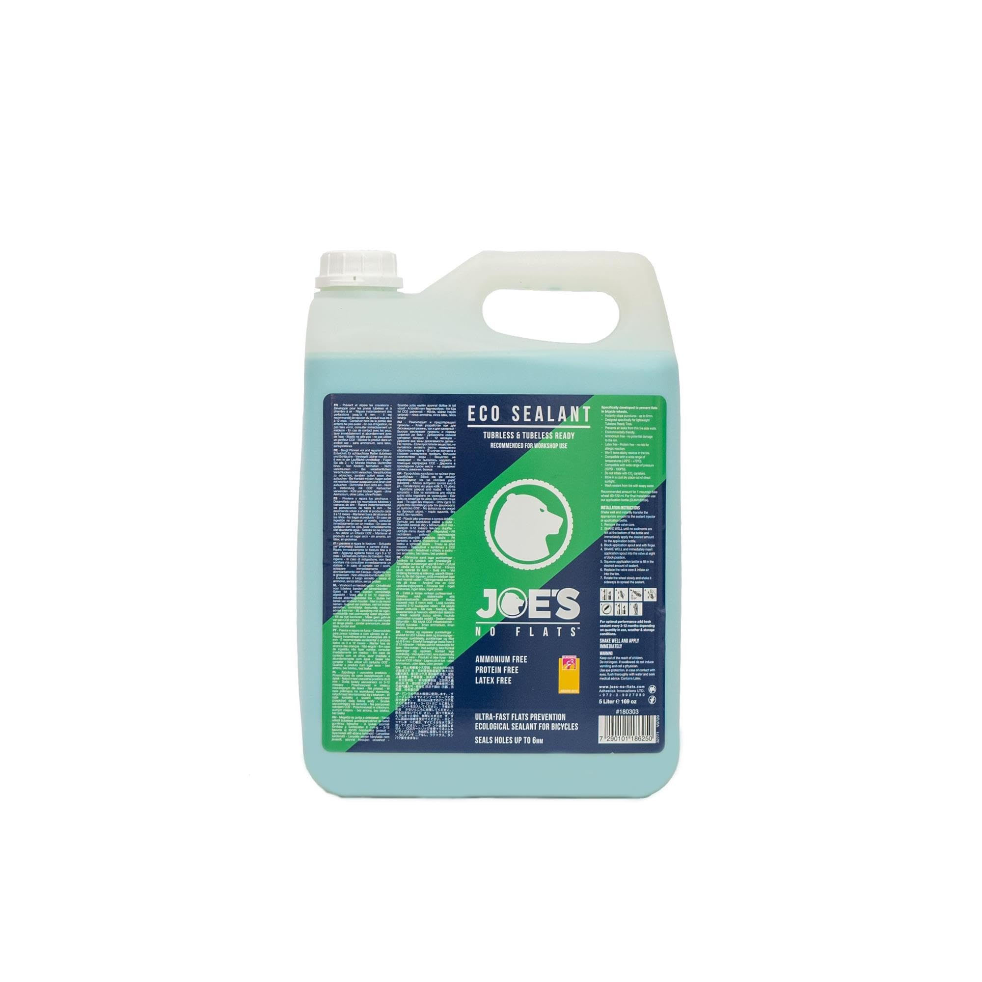Sony Joes-NO-Flats Sigillante Eco 5 l Mixte Adulte, Noir, Unica