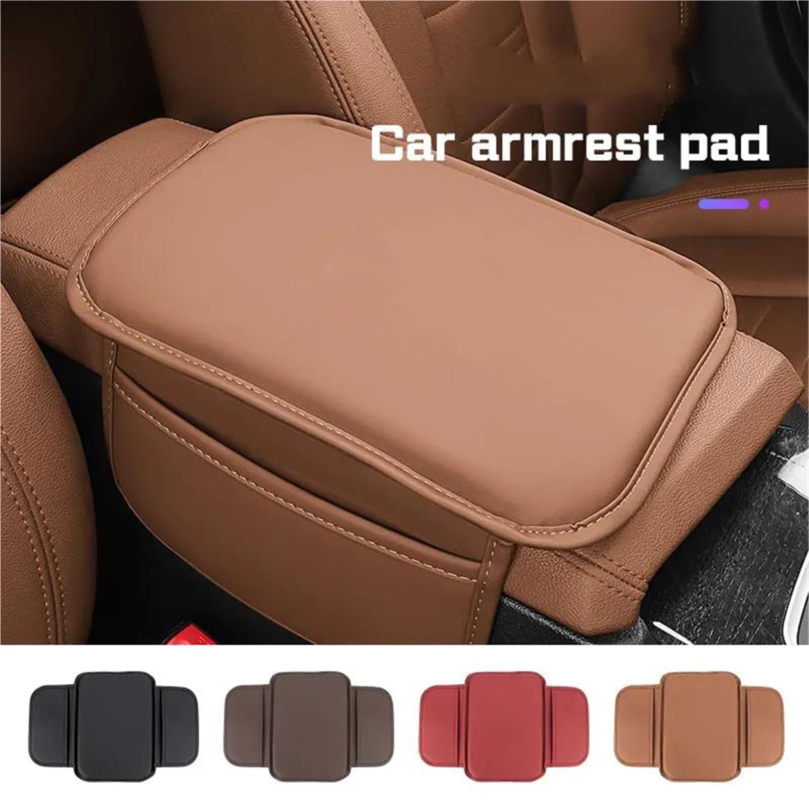 Copri Bracciolo Auto Per Line Per Sportage Per Carnevale | Per Kia GT Copertura Bracciolo Centrale Pelle Resistente Avvolgimento Morbido Resistente All'usura HIMIUSIKTC