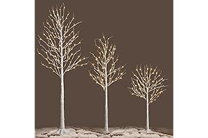 3-Piece Set of Birch Tree Lights