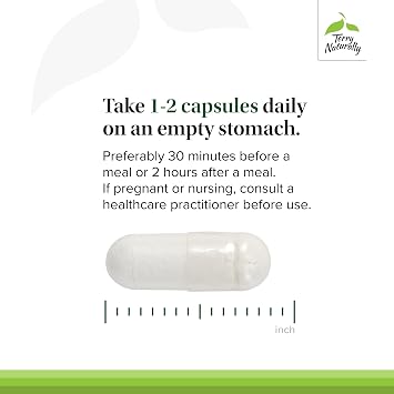 Terry Naturally Pea Healthy Inflammation Response - Joint Health Support - Exercise Performance & Post-Workout Support - Contains No Dairy, Gluten, or Soy - 60 Capsules (30 Servings)