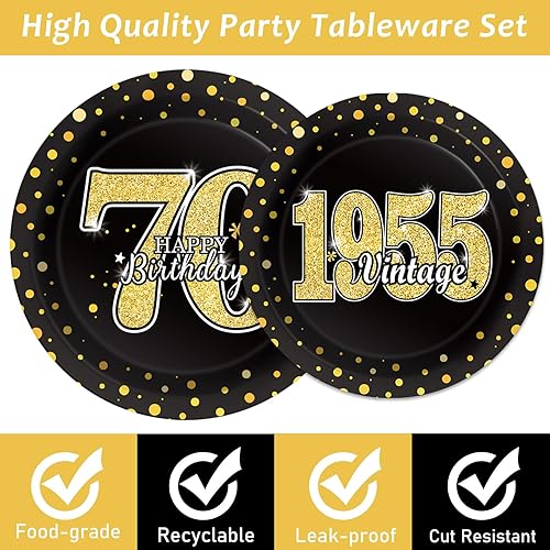 Vista 165 de ZOIIWA - Juego vajilla desechable 96 piezas de Little Boo para baby shower, suministros fiesta fantasmas para 24 invitados, platos, servilletas