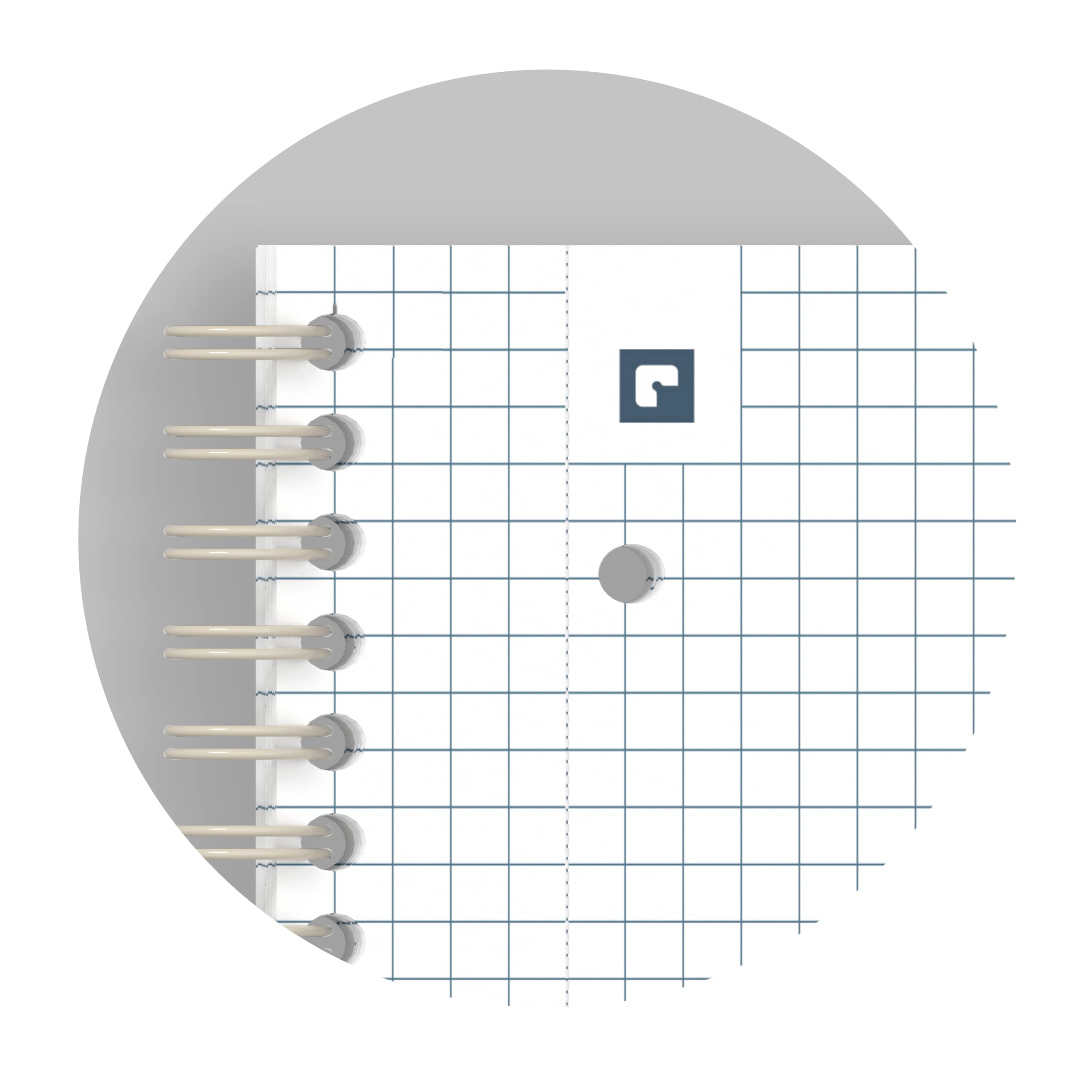 Oxford Origin quaderno resistente A4+ a scacchi 5mm 70 fogli 90g sabbia tuta da 5