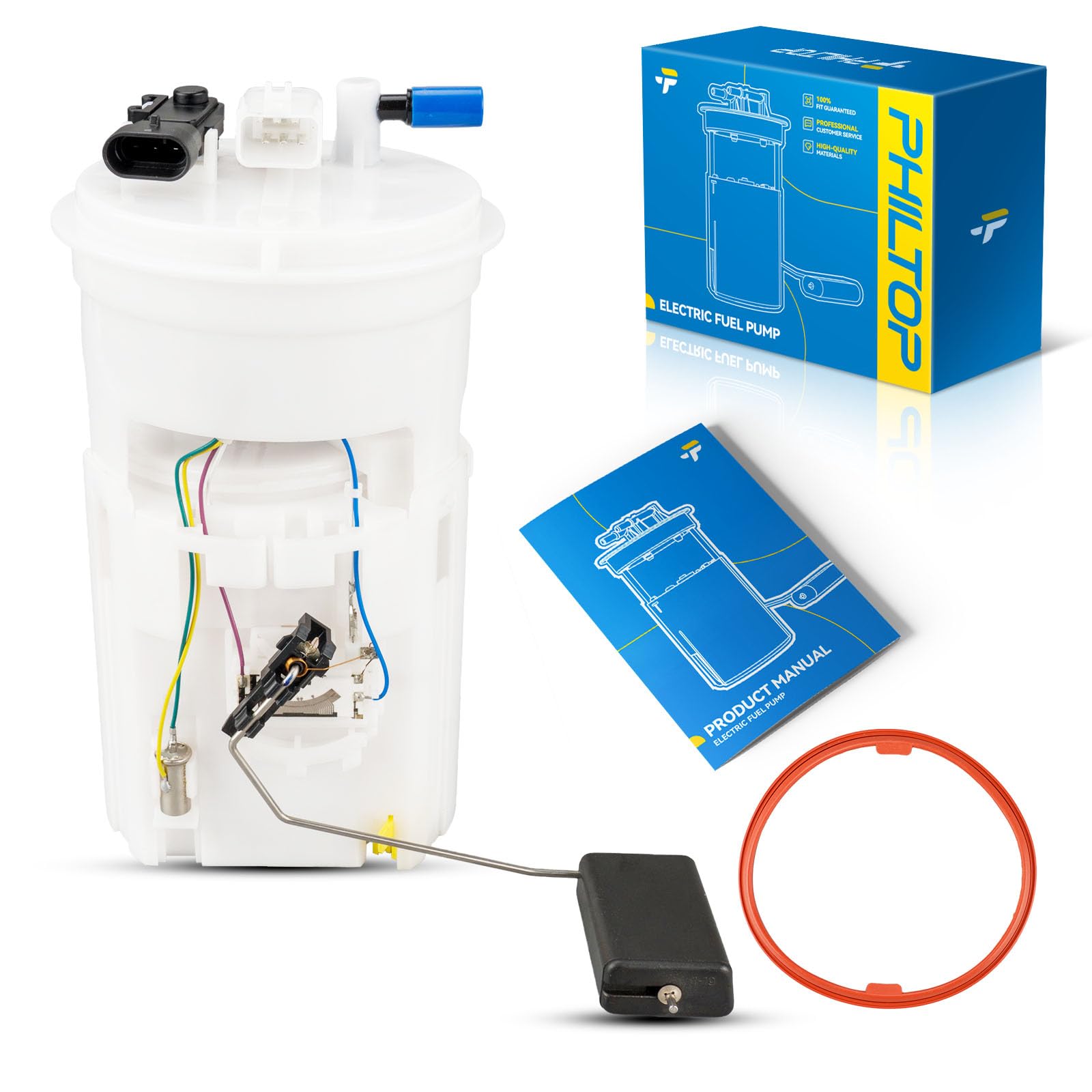 PHILTOP Electric Fuel Pump Assembly Fits for 2004-2005 Chevrolet Aveo, FG1369