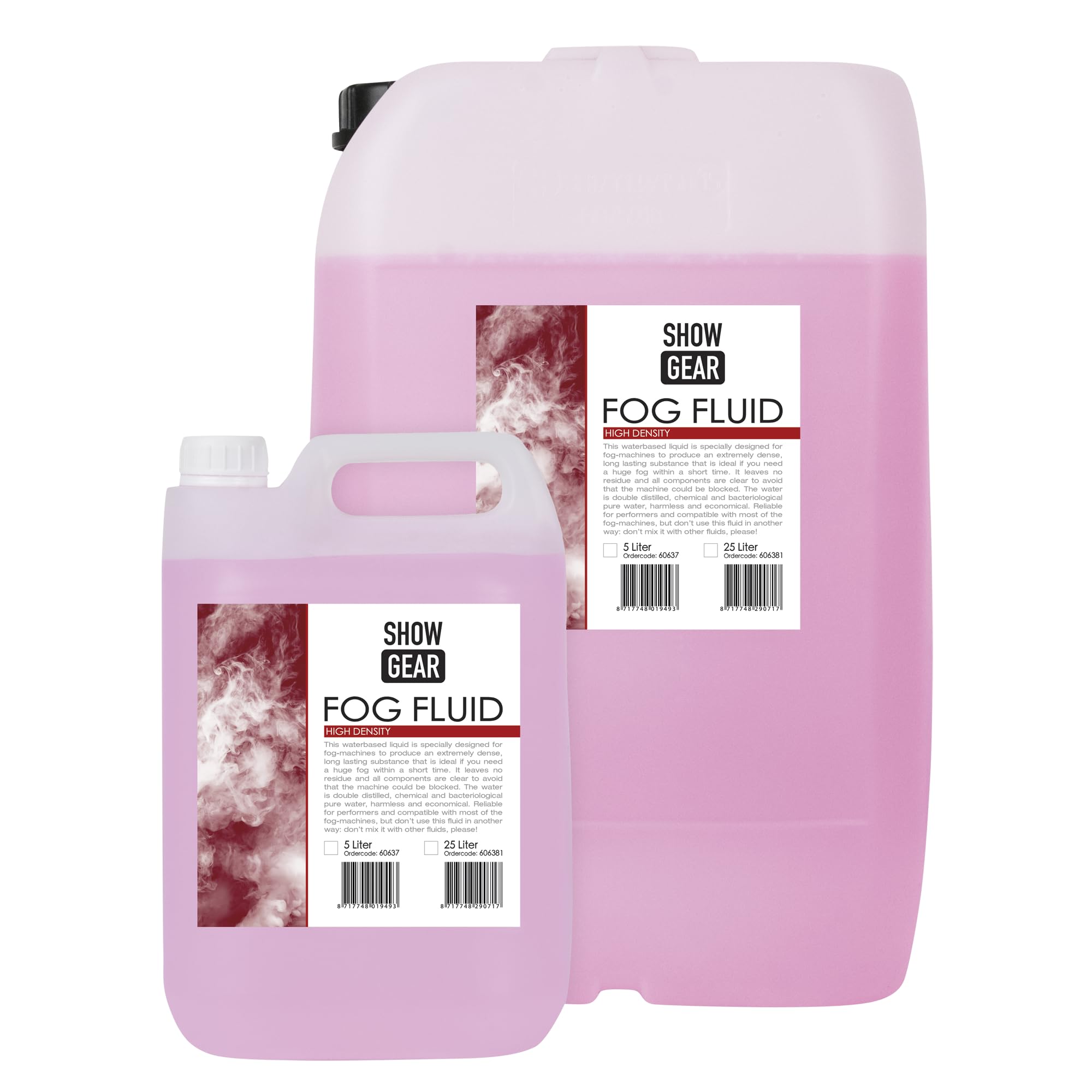Showtec - Fog fluid líquido denso rosa 60637