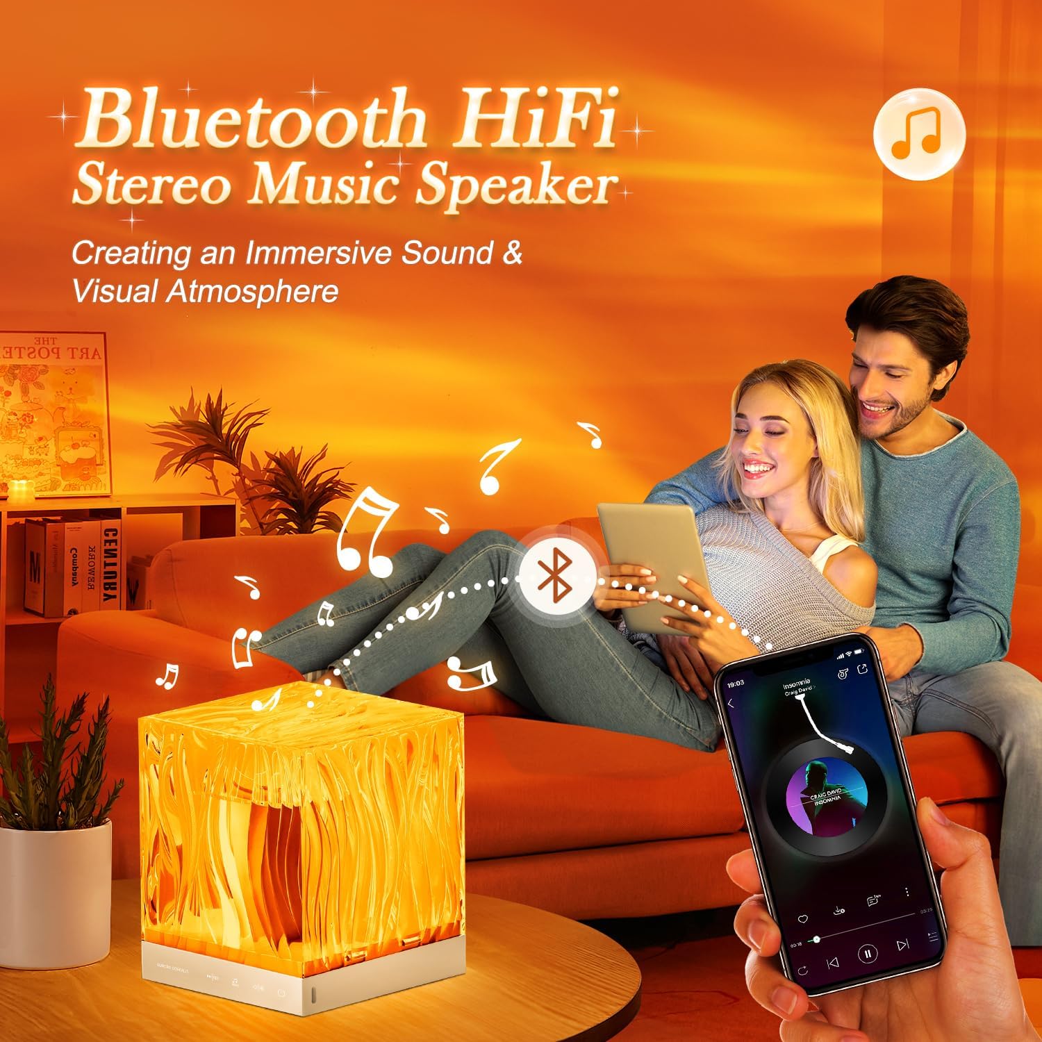 Sternenhimmel Projektor Kinder, 18Lichtmodi Nordlicht Projektor Galaxy Projector,15White Noise Nachtlicht Sternenhimmel Projektor, Bluetooth Ocean Lamp Aurora Light,Skylight Projector Sternenprojektor