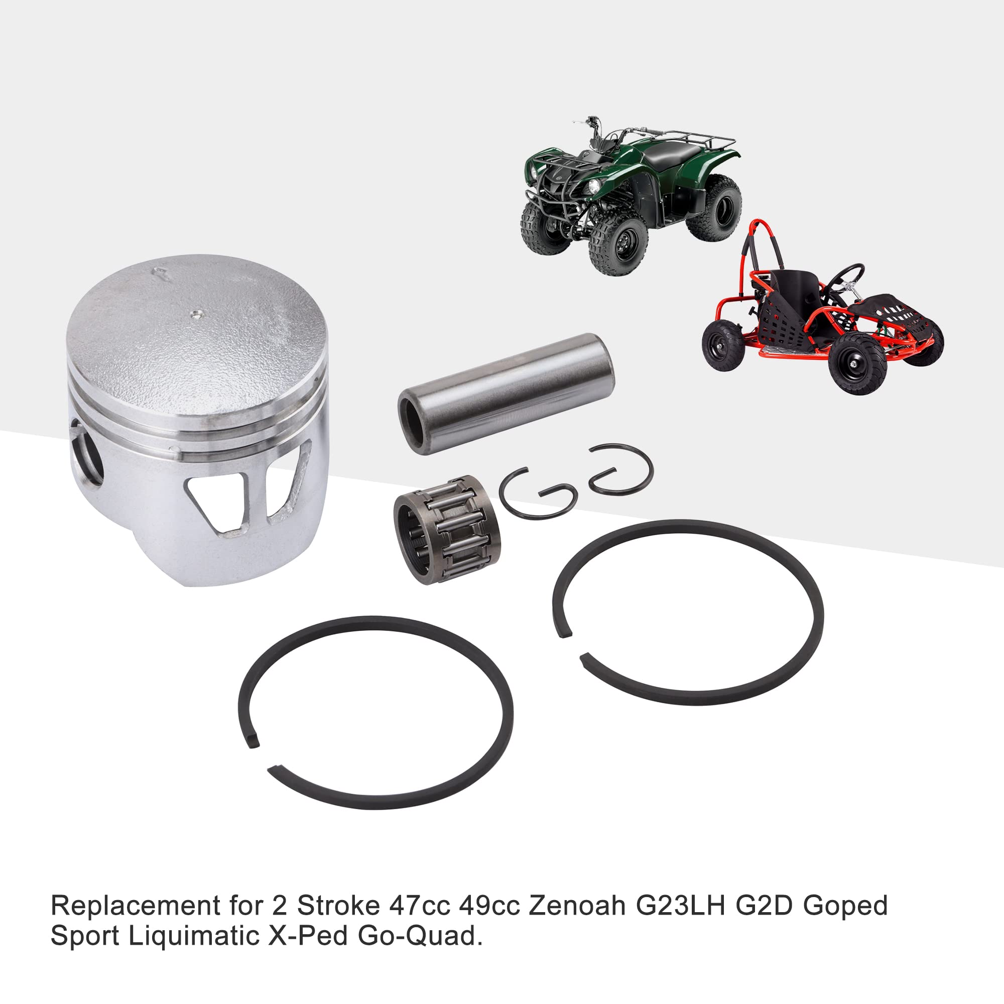 Amazon.com: GOOFIT 44mm Piston Kit Assembly Replacement for