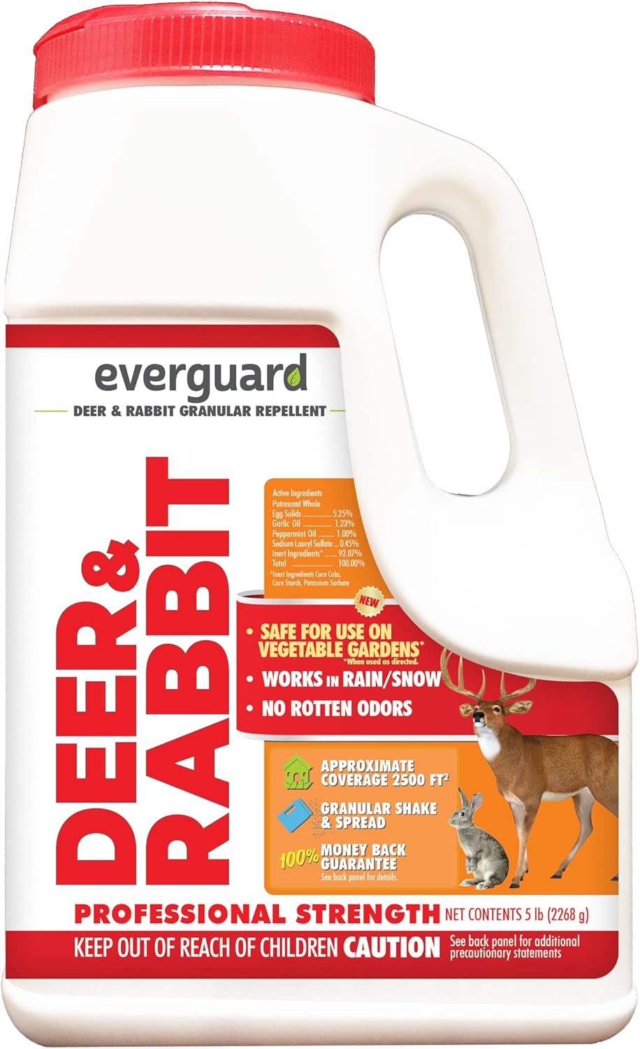 Everguard Deer & Rabbit 5lb Granular Repellent, Tan (ADPG5D)