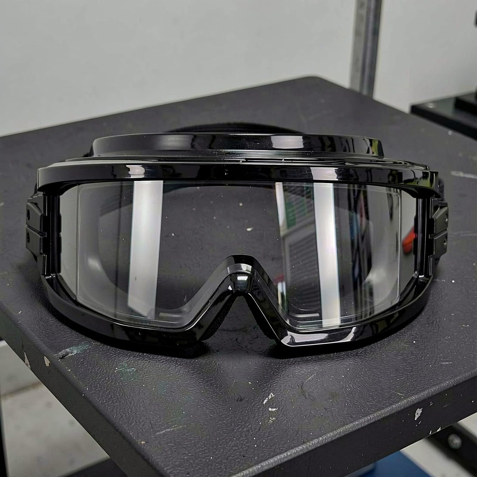 Mipcase 5 szt. okularów ochronnych przeciwmgielnych na okulary, żółte