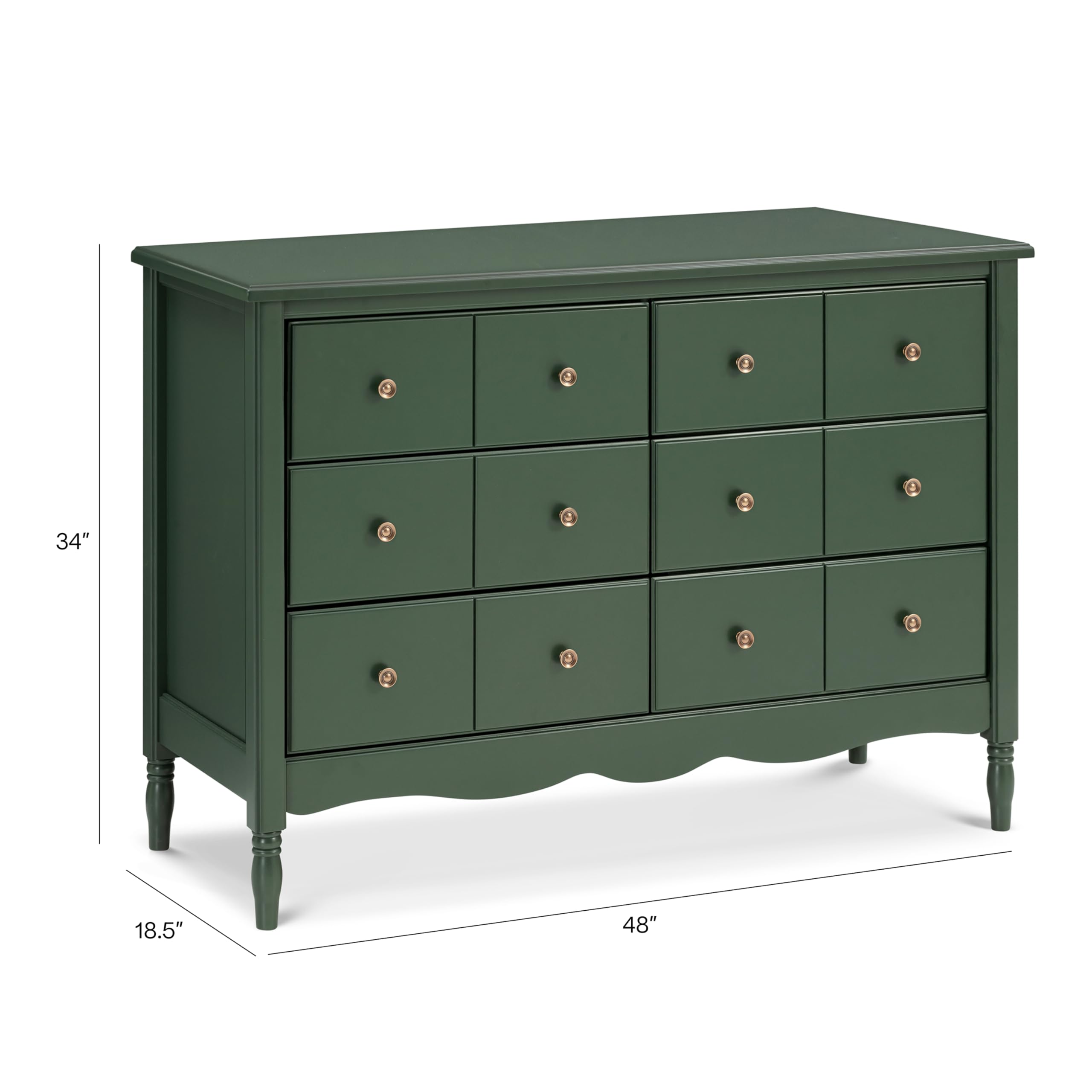 green river furniture corp dresser Greenport 6-Drawer Dresser – Grain Wood Furniture
