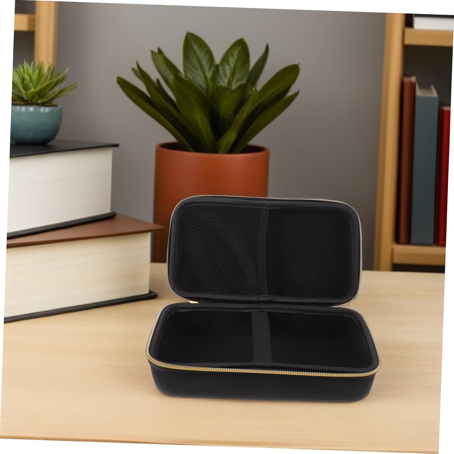 SECFOU Portable Electronics Organizer Bag with Cord Management, Travel Tech Accessory Storage Case for Home and Office Use, Compact Gadget Storage Pouch