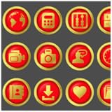 New Gold Icon Pack - Red