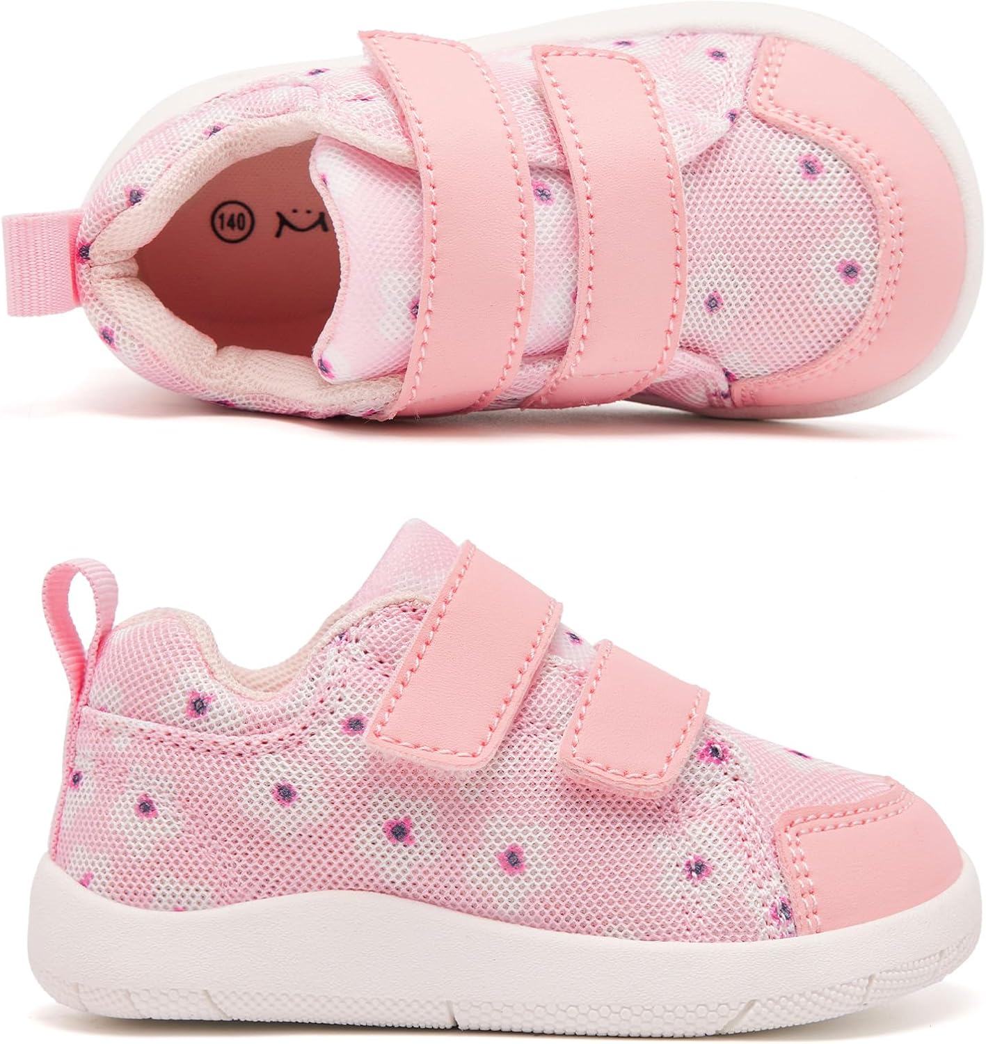 MORENDL Wide Toe Box Shoes Toddler Walking Shoes Baby Boy Girl Non-Slip Sneakers Comfort Tennis Outdoor Activities - Image 3