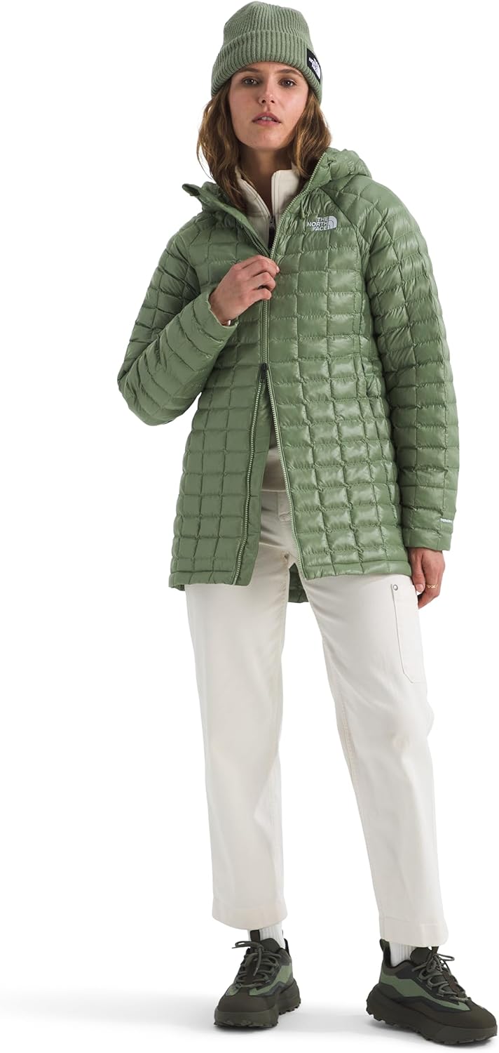 THE NORTH FACE Women's Thermoball Hooded Parka (Standard & Plus Size) | High Loft Insulation, Wind & Water Resistant