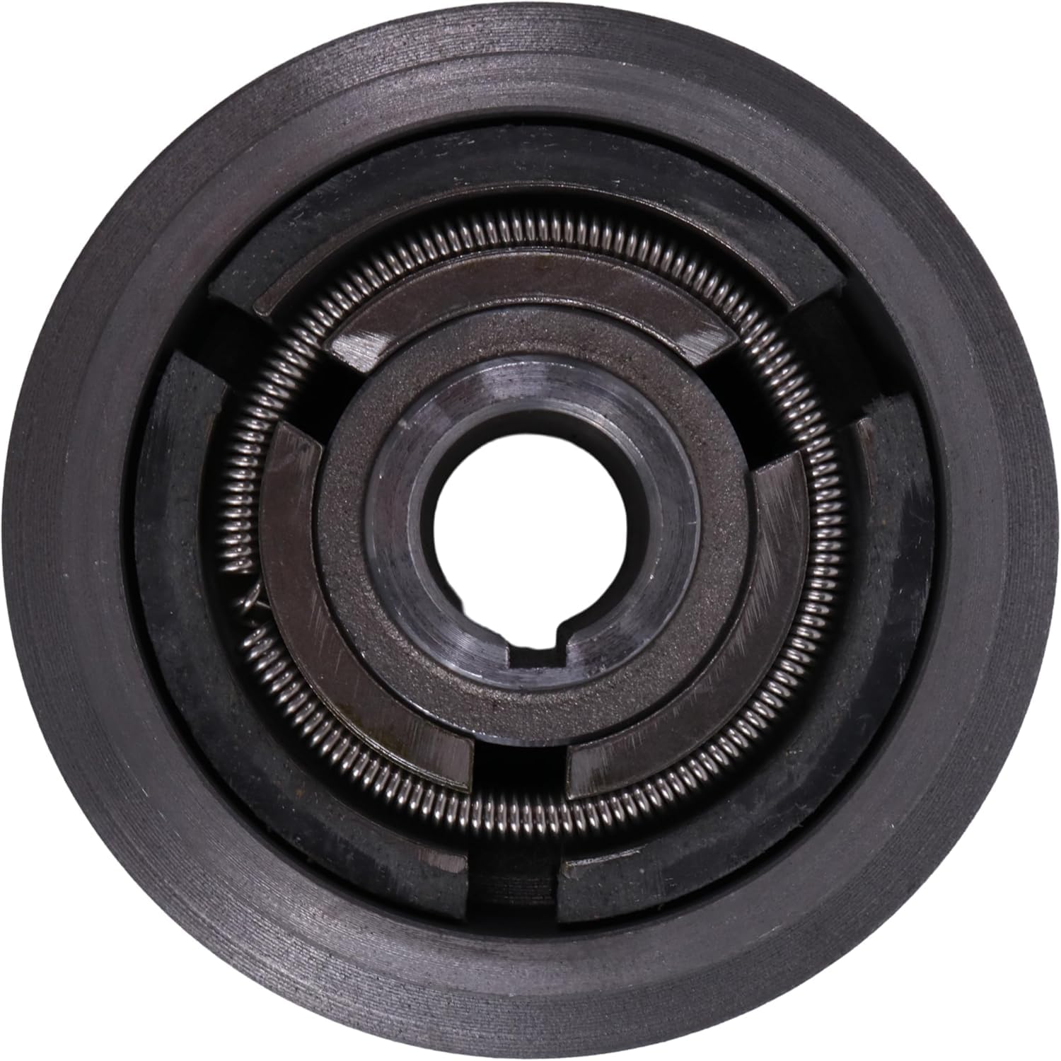 Clutch 5" Single Pulley 5/8" V Belt Drive 1" Bore Plate Compactor Heavy Duty Compatible with Most Honda GX270 or GX390 Engine Shafts