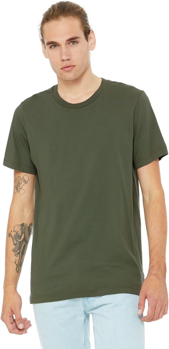 Bella + Canvas.ミリタリーグリーンM.3001.00884913633858