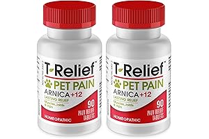 T-Relief Arnica Dog Pain Relief: Natural, Fast-Acting Soother for Muscles, Joints, and Hip